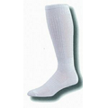 Breathable Mesh Calf Volleyball Socks w/ Ankle & Arch Support (10-13 Large)